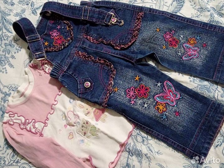 Вещи пакетом на девочку 1 год