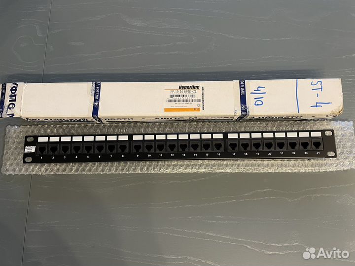 Патч-панели RJ-45, полки в стойку 19