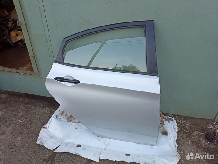 Дверь задняя правая hyundai solaris 1