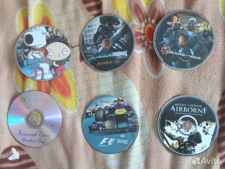 Диски для xbox 360