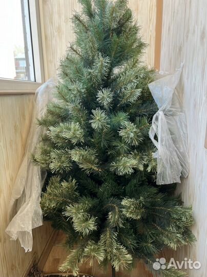 Елка искусственная бу 150см с игрушками