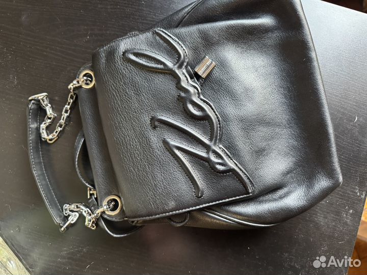 Рюкзак женский натуральная кожа Karl Lagerfeld