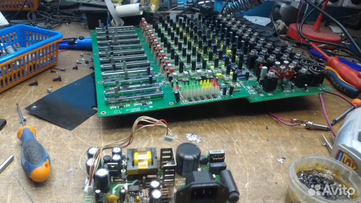 Ремонт усилителей, микшера любых типов