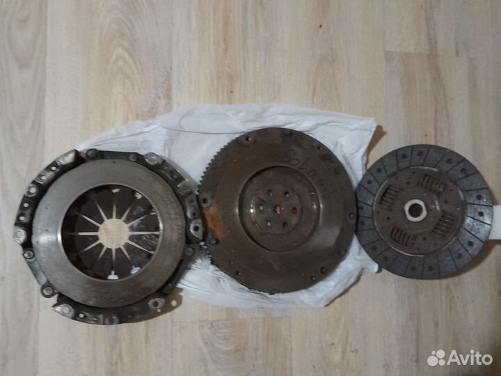 Маховик и корзина сцепления хундай солярис1.6