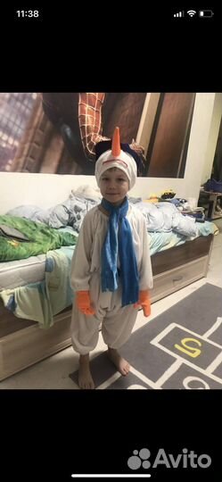 Костюм снеговика