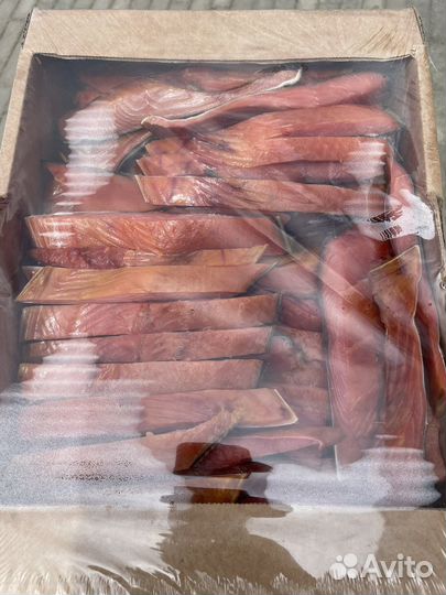 Кета Кижуч ломтики х/к