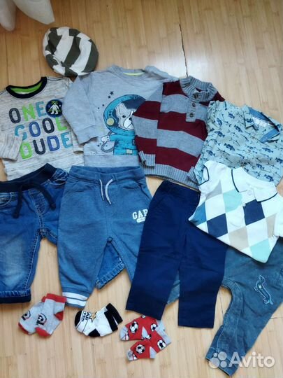 Пакет Zara, H&M р. 74