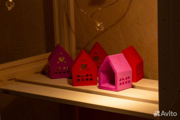 Гипсовая фигура дом