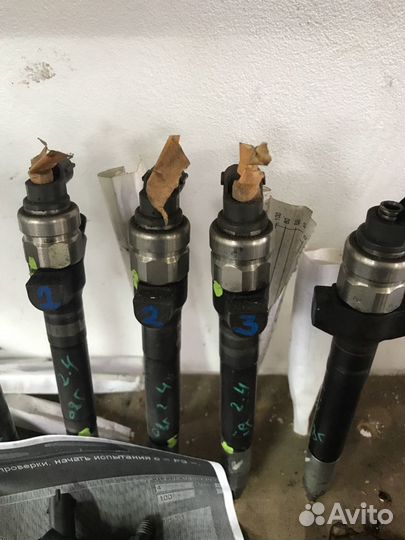 Форсунка Пежо Боксер 2.2 e-4 denso 120л.с