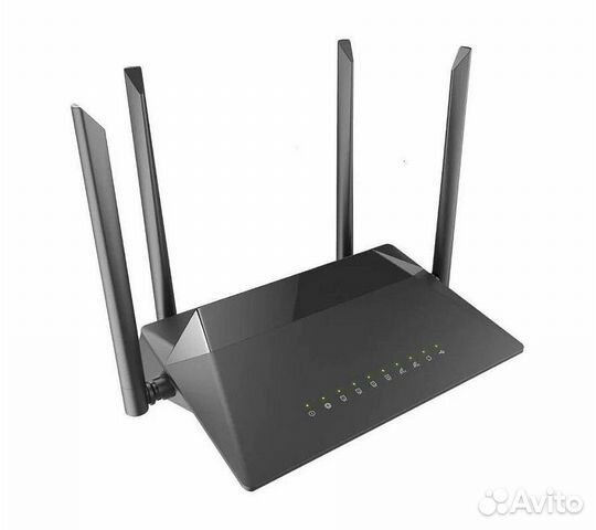 Wi-Fi роутер D-link DIR-825/RU/R, черный