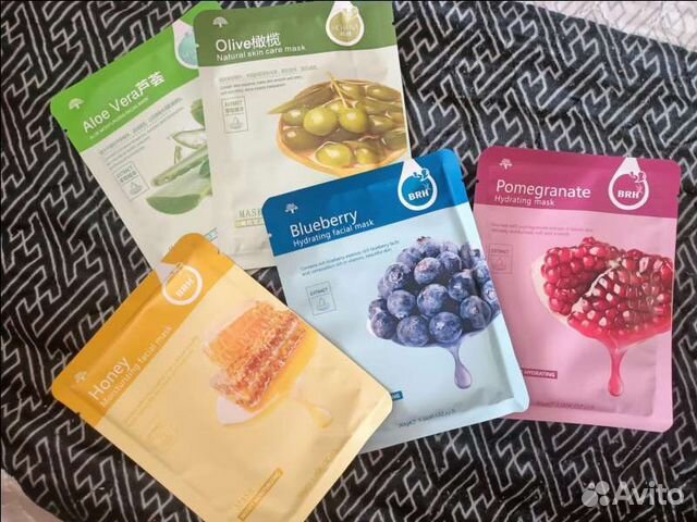 Тканевые маски для лица