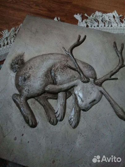 Картина барельеф