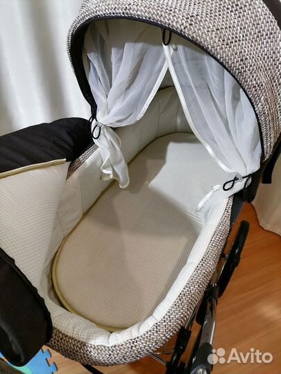 Коляска 2 в 1 Bebe-Mobile Santana/после 1 ребёнка