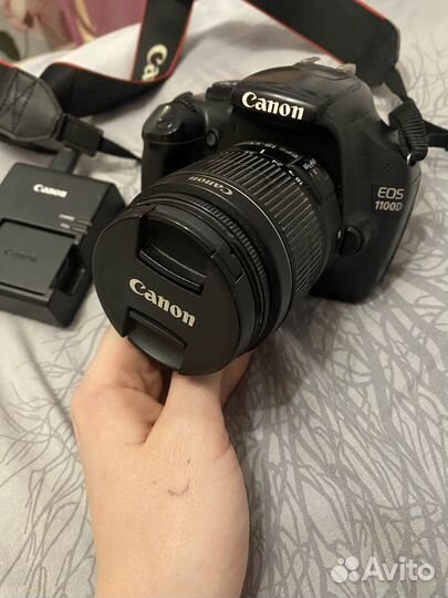 Зеркальный фотоаппарат canon 1100d