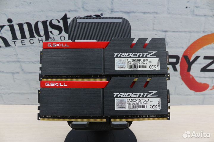 Озу G.skill Trident Z 16 гб (8 гб x 2 шт.) DDR4 40