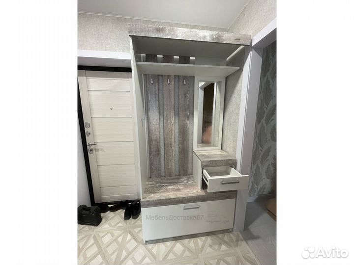 Прихожая 1,04м универсальная (сонома, рокпорт)