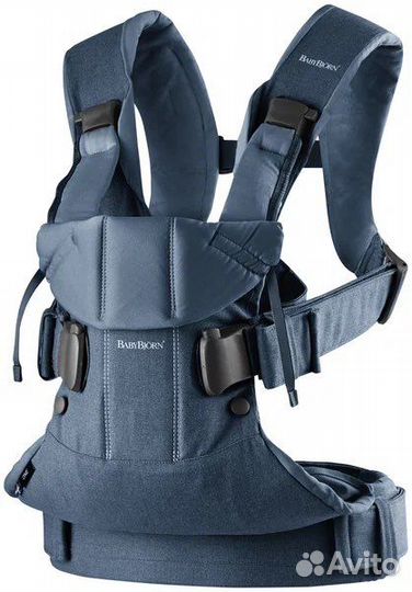 Эргорюкзак babybjorn one denim