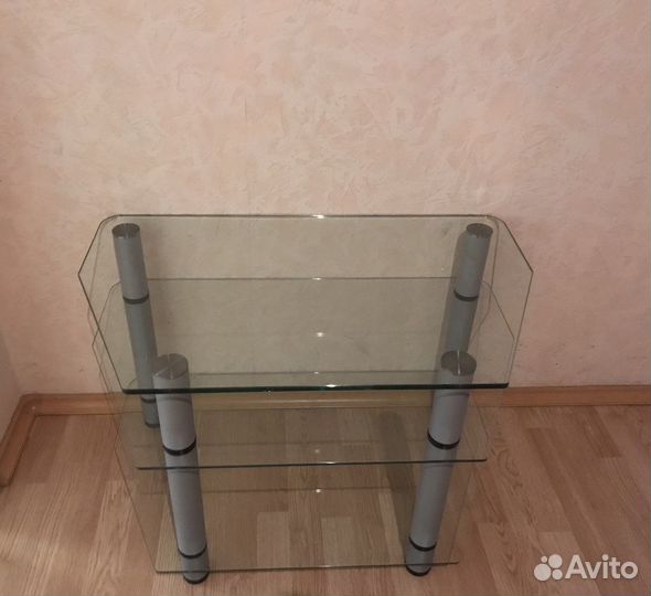 Тумба под тв стеклянная