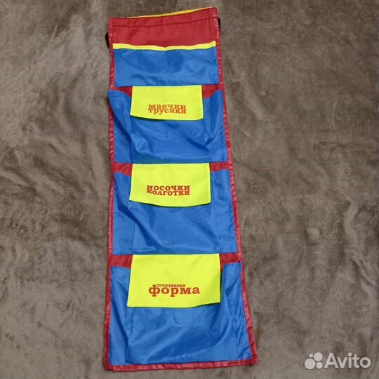 Кармашки на шкафчик для садика