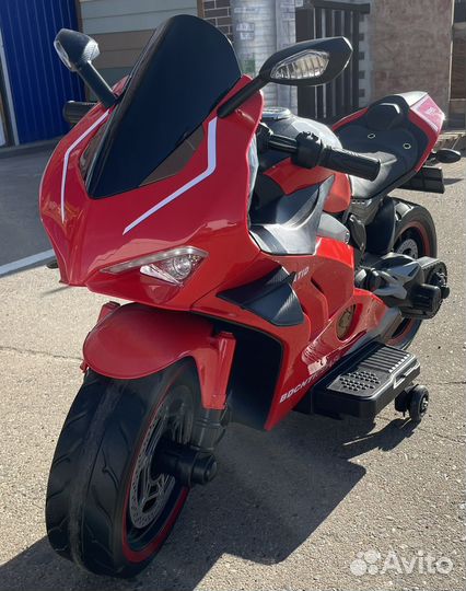 Детский электромотоцикл новый гарантия