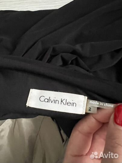 Платье Calvin Klein (S) расшитое