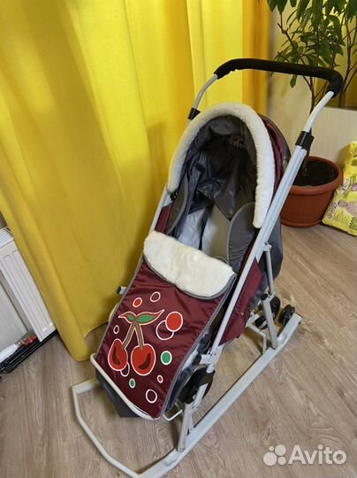 Санки коляска Радуга