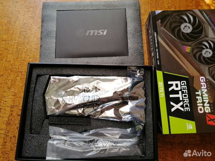 Видеокарта GeForce rtx 3070 Ti