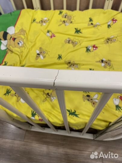 Кроватка SoftSpace Candy 7в1,Береза