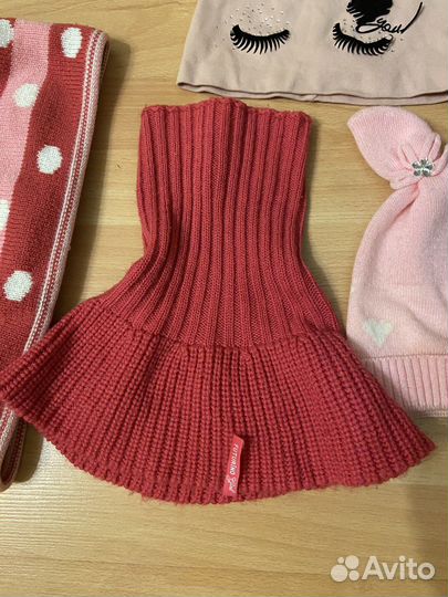 Шапка и снуд для девочки