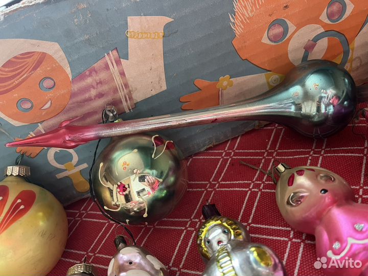 Елочные игрушки СССР