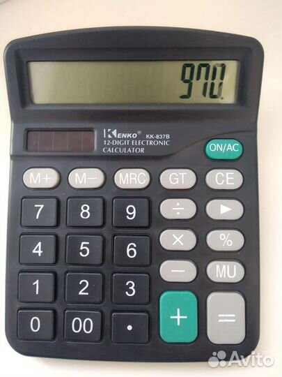 Калькулятор Kenko KK-837B (12 Digit)