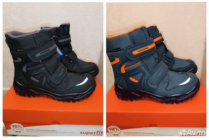Ботинки зимние Superfit 34 и 35 новые
