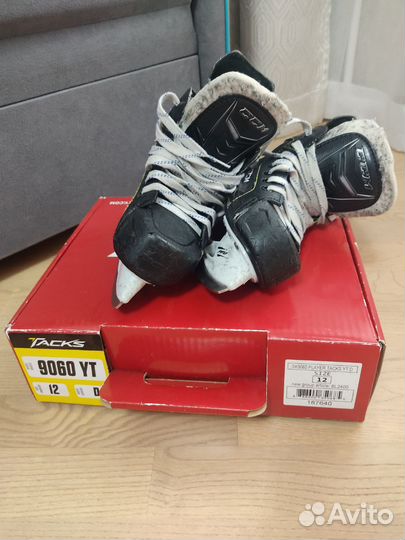 Коньки хоккейные ccm 12 размер