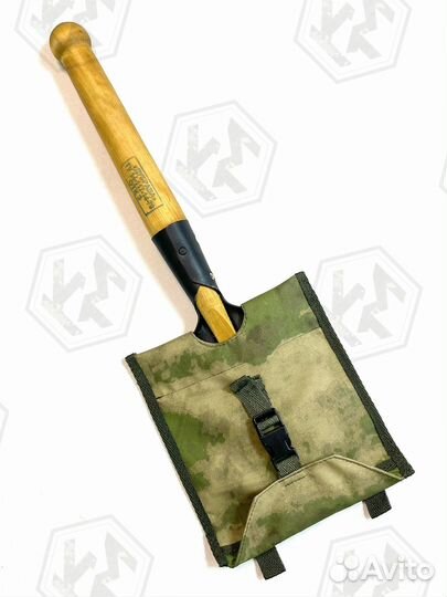 Лопата пехотная с чехлом Мох