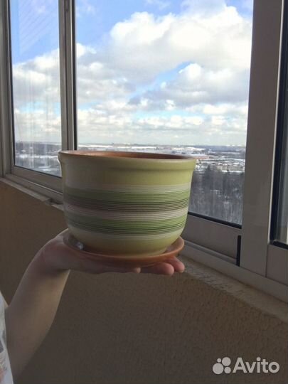 Цветочный горшок