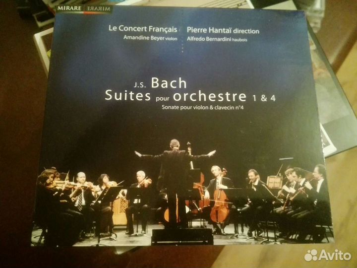 CD-audio. J.S.bach., Suites pour orcheste