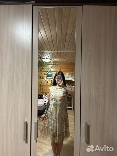 Винтажное платье бохо