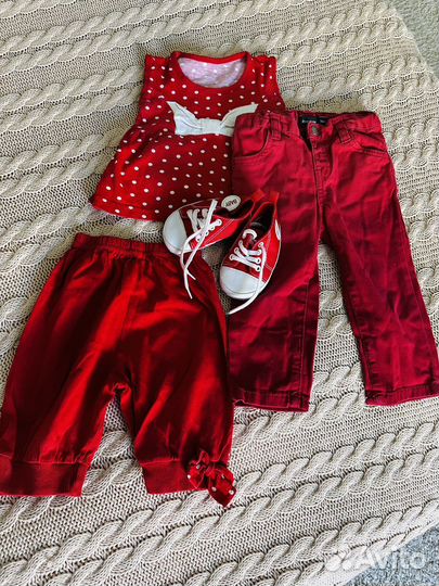 Одежда для девочки пакетом 74 размер