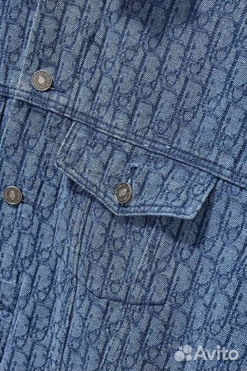 Рубашка dior джинсовая