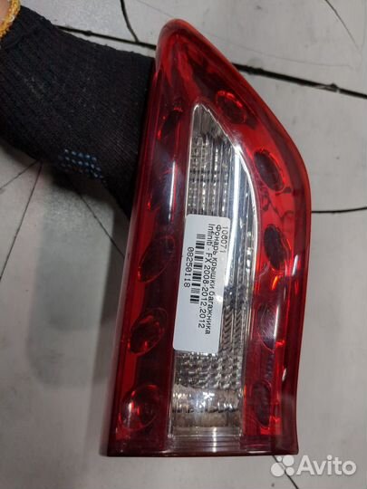 Фонарь крышки багажника Infiniti FX, 2012