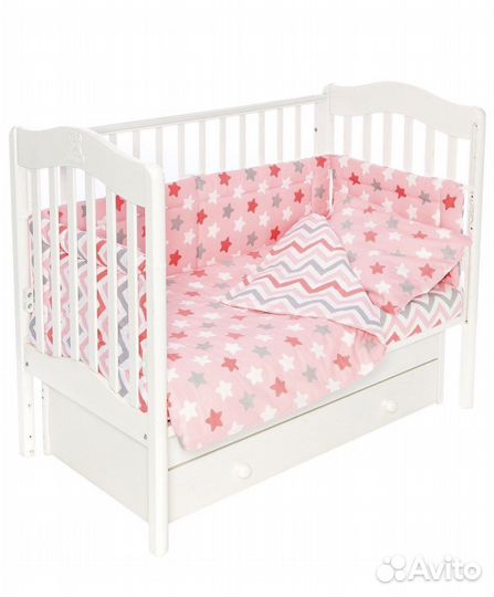 Бортики в детскую кроватку