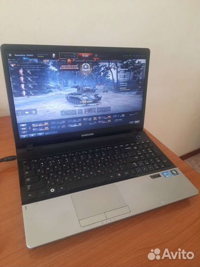 Быстрый ноутбук Samsung intel i3 4 ядра SSD