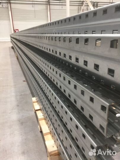 Стеллажи б/у для европаллет