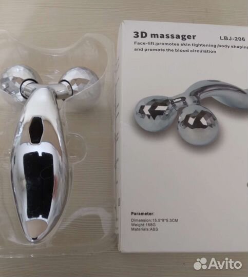 Массажер 3D для лица, тела,головы