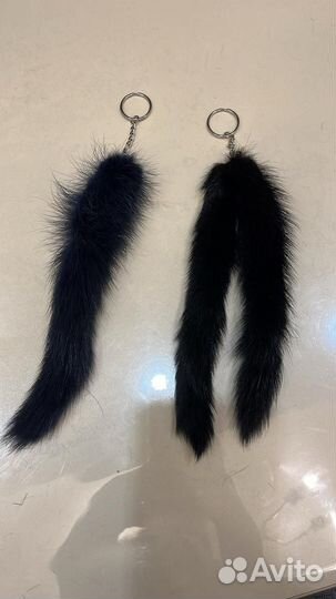 Хвост норки(брелок для ключей)