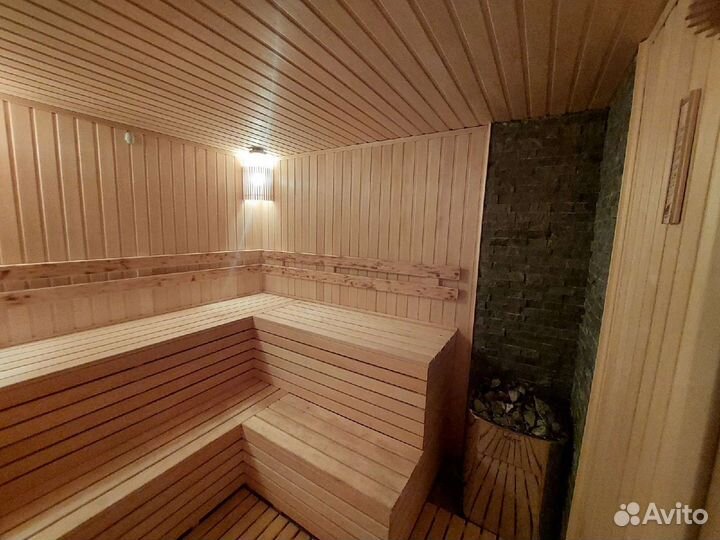 Сауна с бассейном