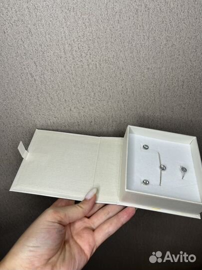 Коробка для ювелирных украшений, махр, подарок