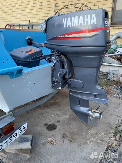 Продаю лодку казанка 5м4 с мотором ямаха 55