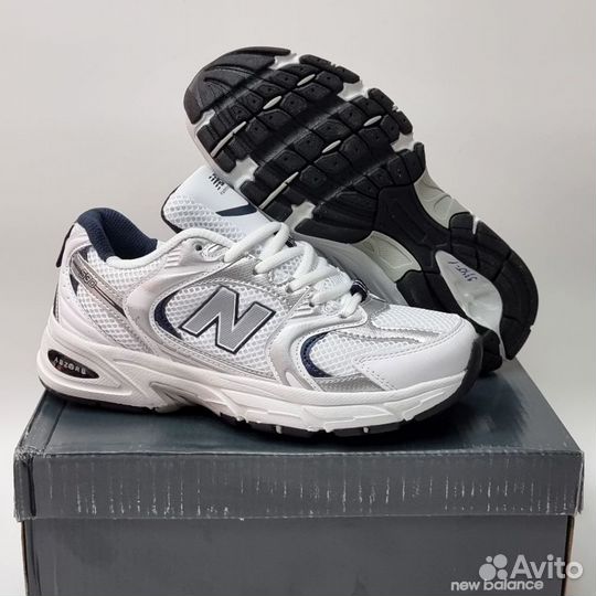 Кроссовки new balance 530 белые