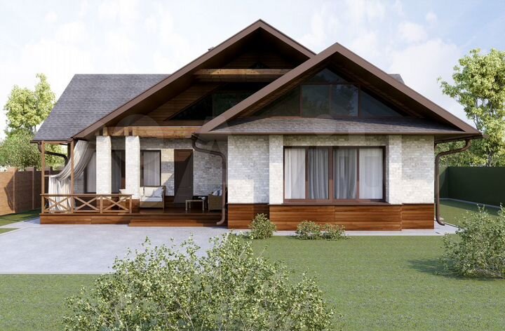 Дом 307 м² на участке 16 сот.